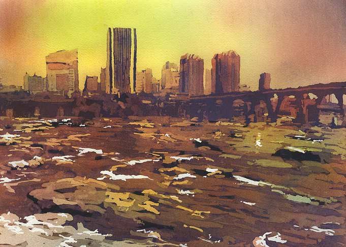 Richmond Virginia skyline