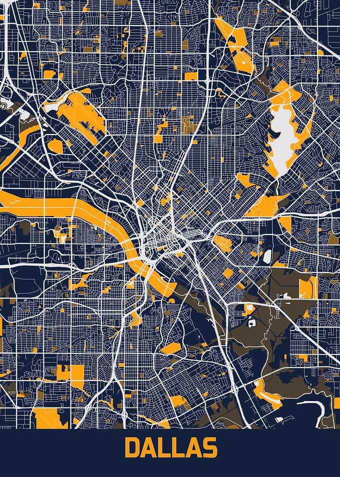 Dallas City Map