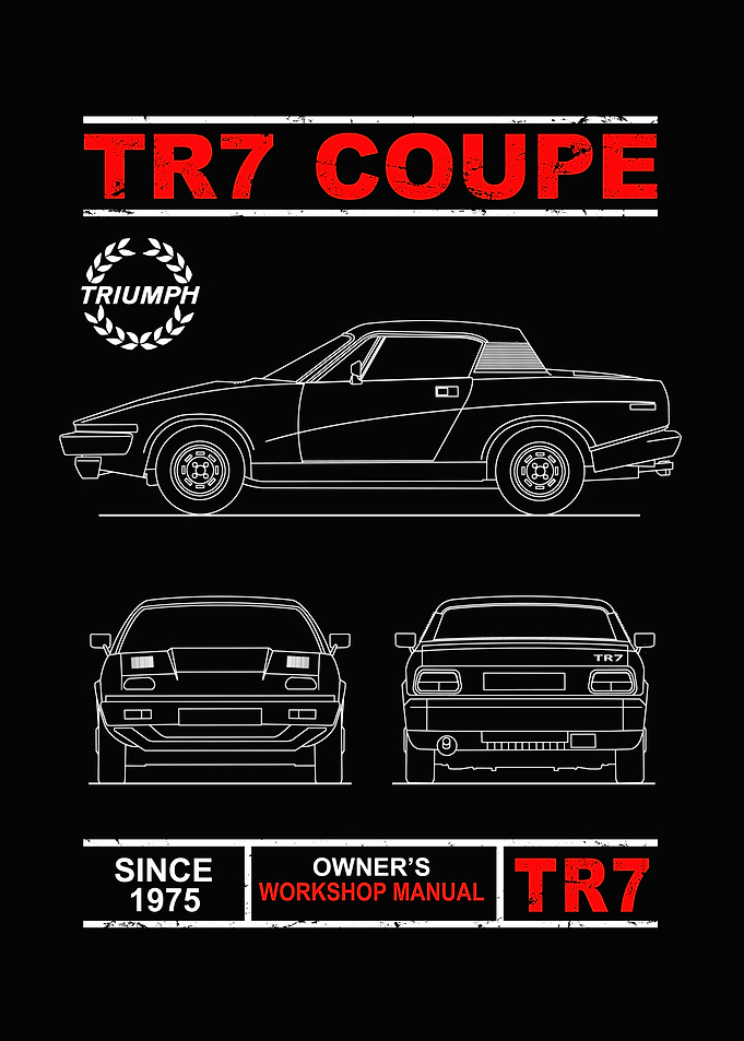 Blueprint of the TR7