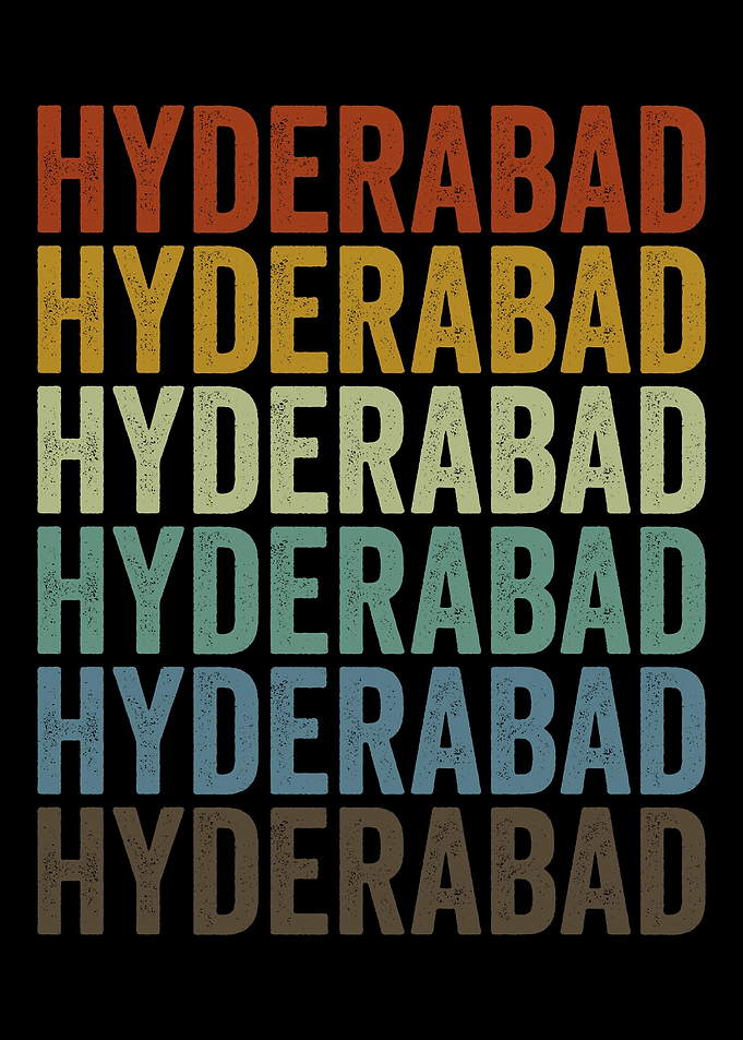 Hyderabad India Retro