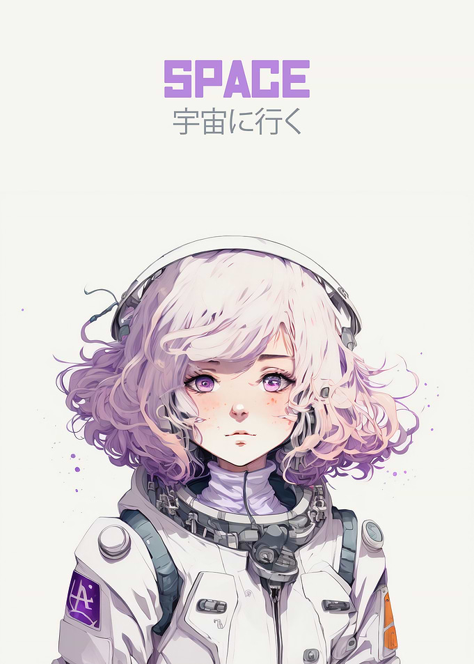 Anime cute girl