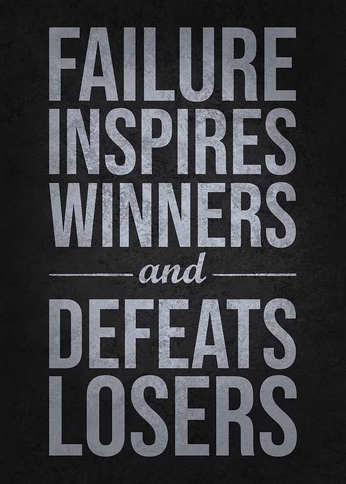 Failure Inspires Winners