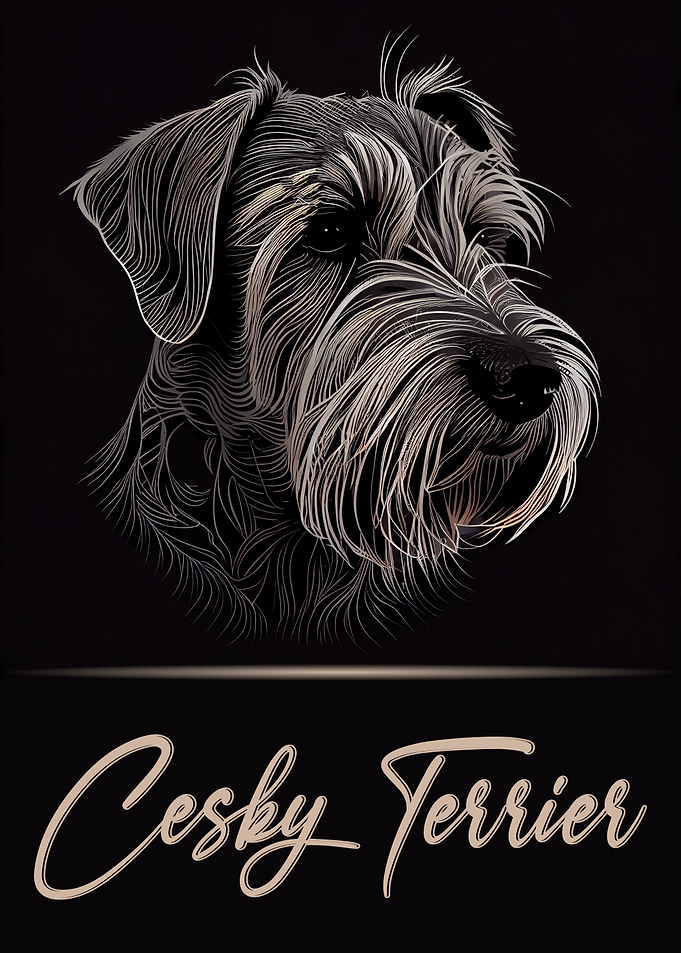 Elegant Cesky Terrier