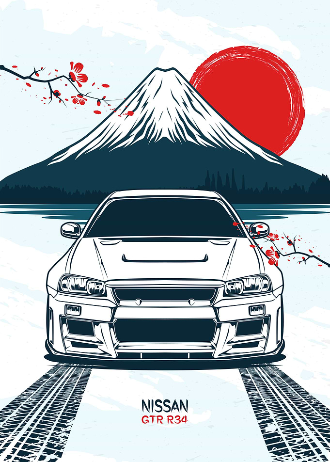 Nissan GTR R34