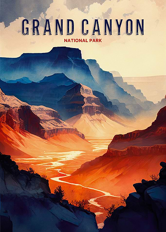 Grand Canyon Watercolor
