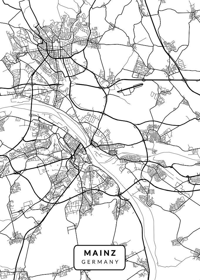 Mainz Germany Map City