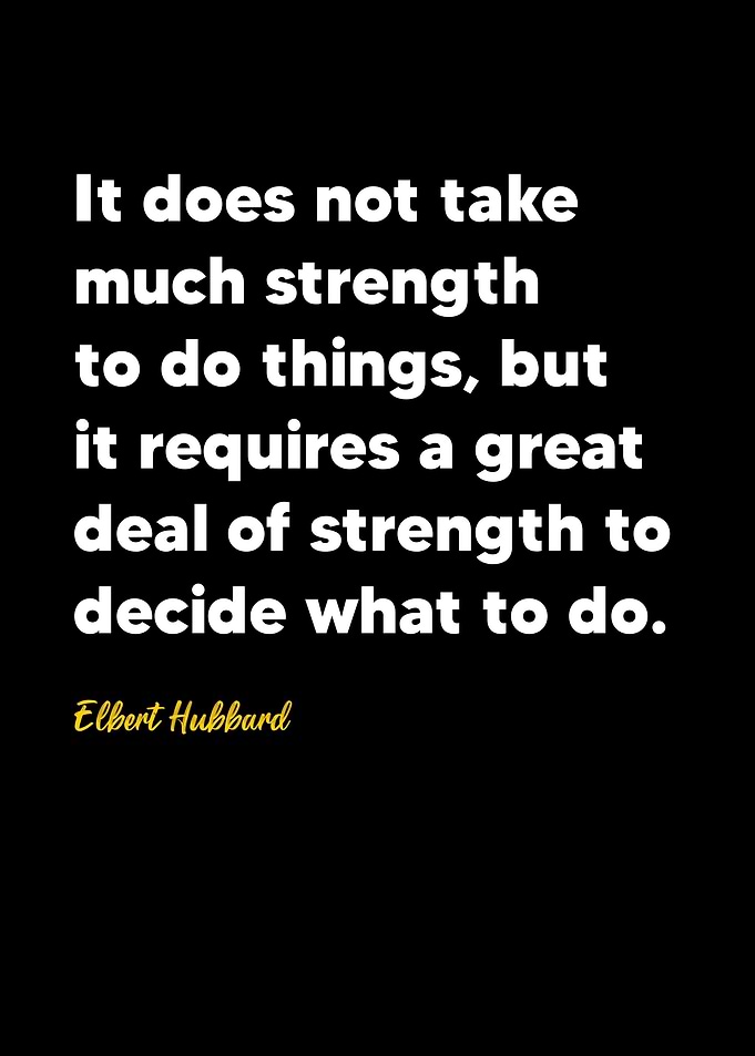 Elbert Hubbard quote