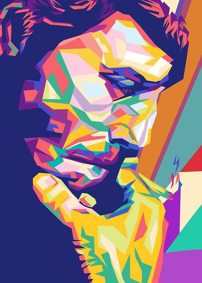 Tom waits pop art