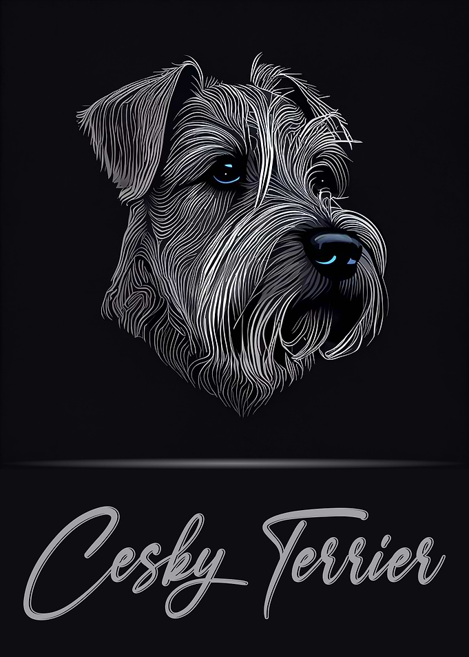 Cesky Terrier Portrait