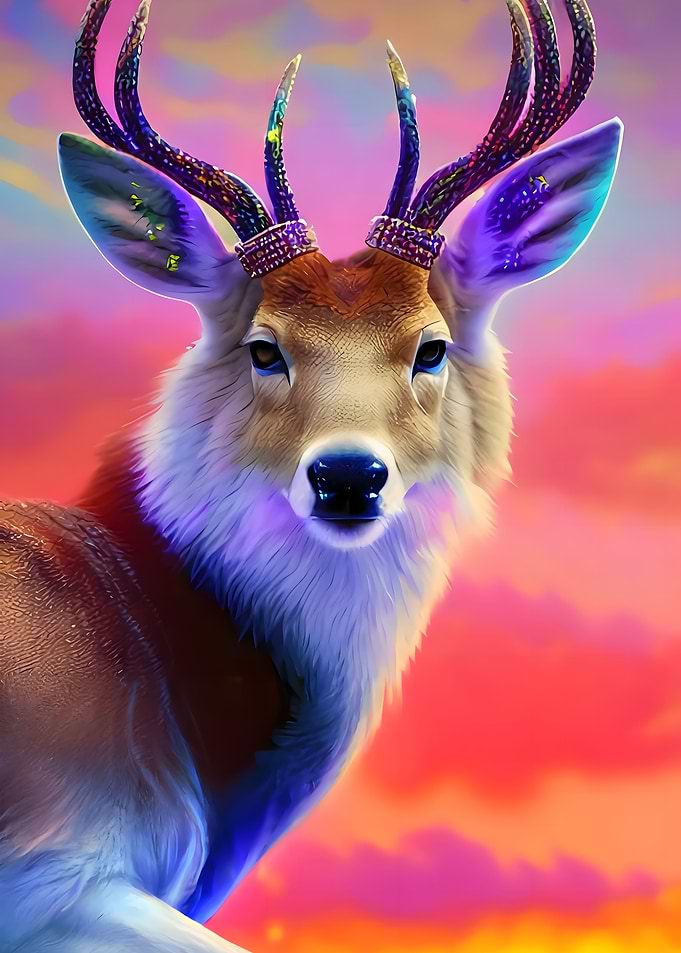 Majestic Deer Harmony