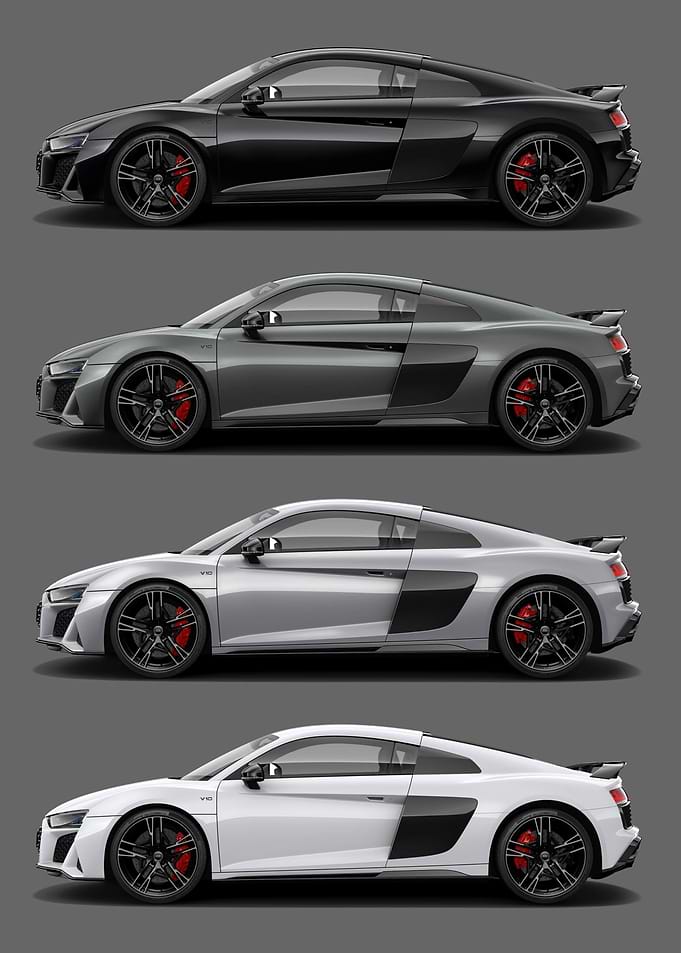 Audi R8 V10 grey