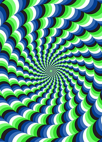 Spinning Spiral circles
