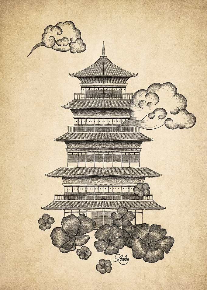 Japanese shrine