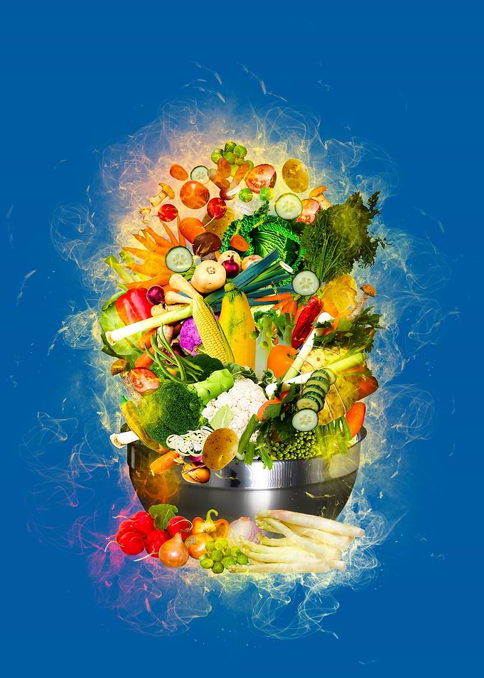 vegetables smoke