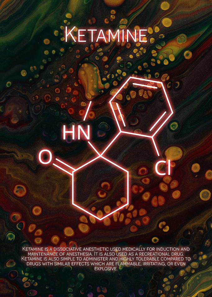 Ketamine Molecule