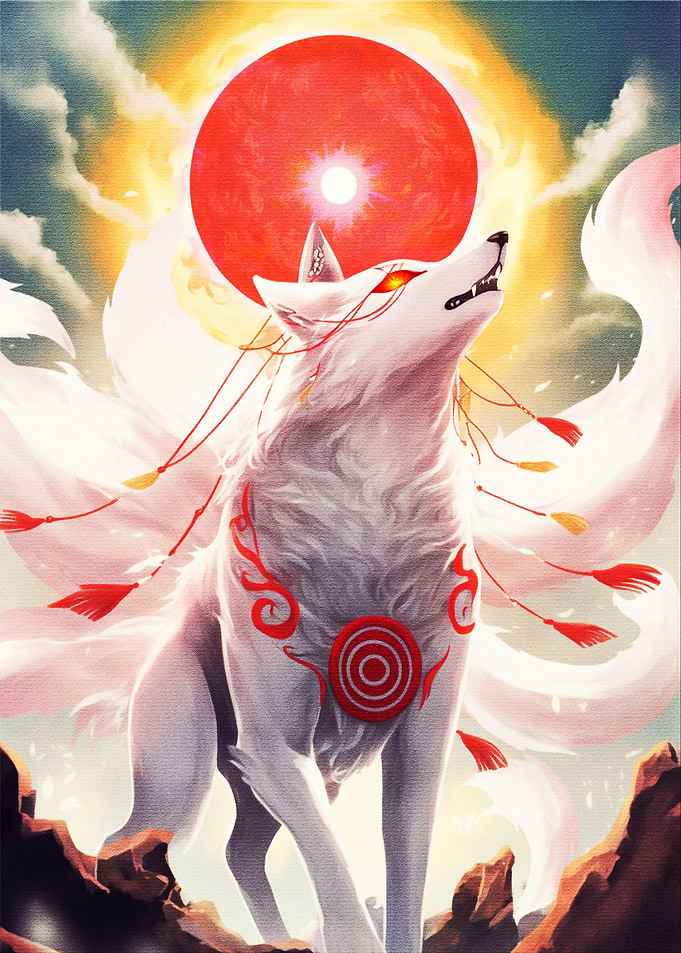 Mystical Wolves in Japan