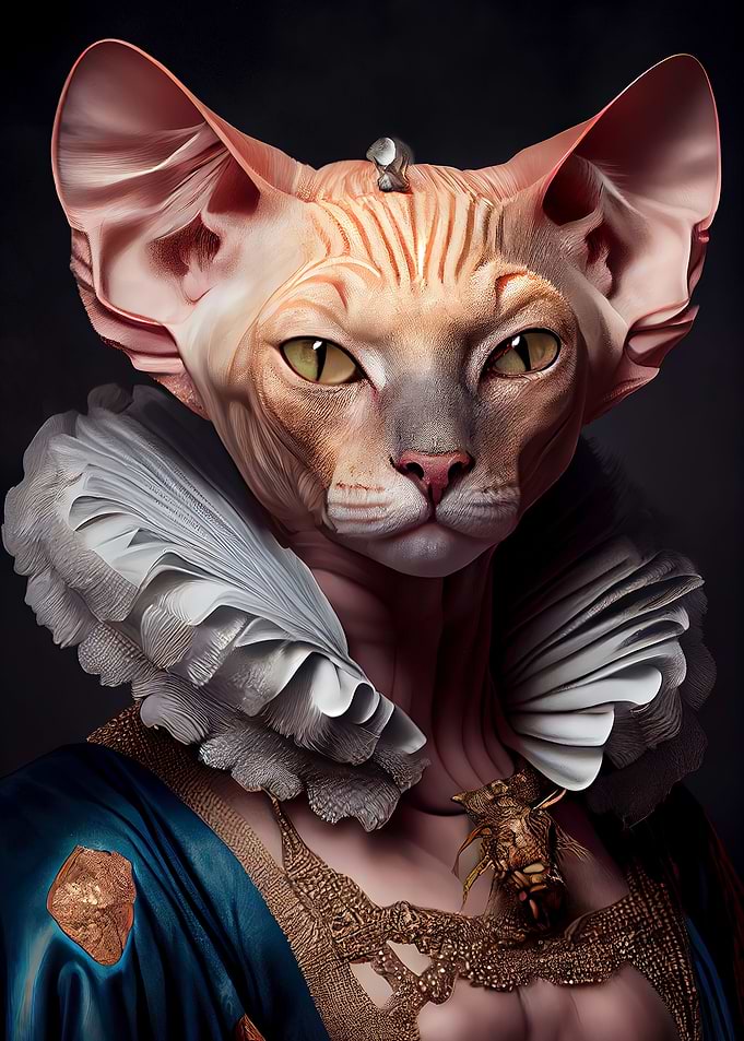 Sphynx Queen Cat Breed