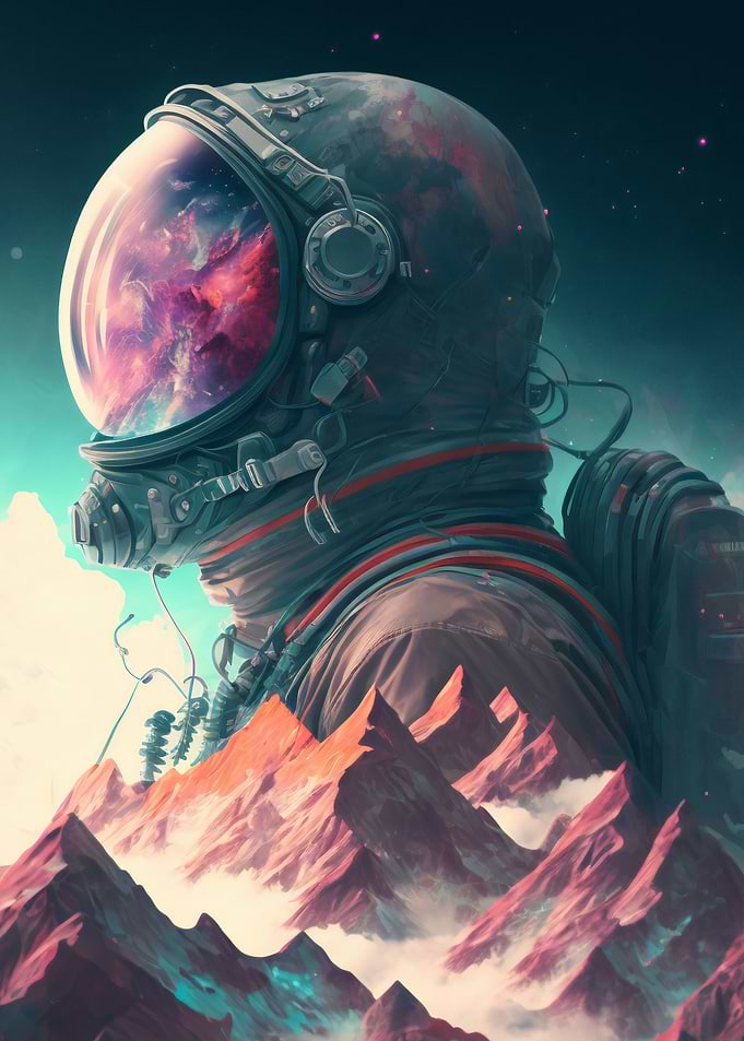 Mountain Astronaut