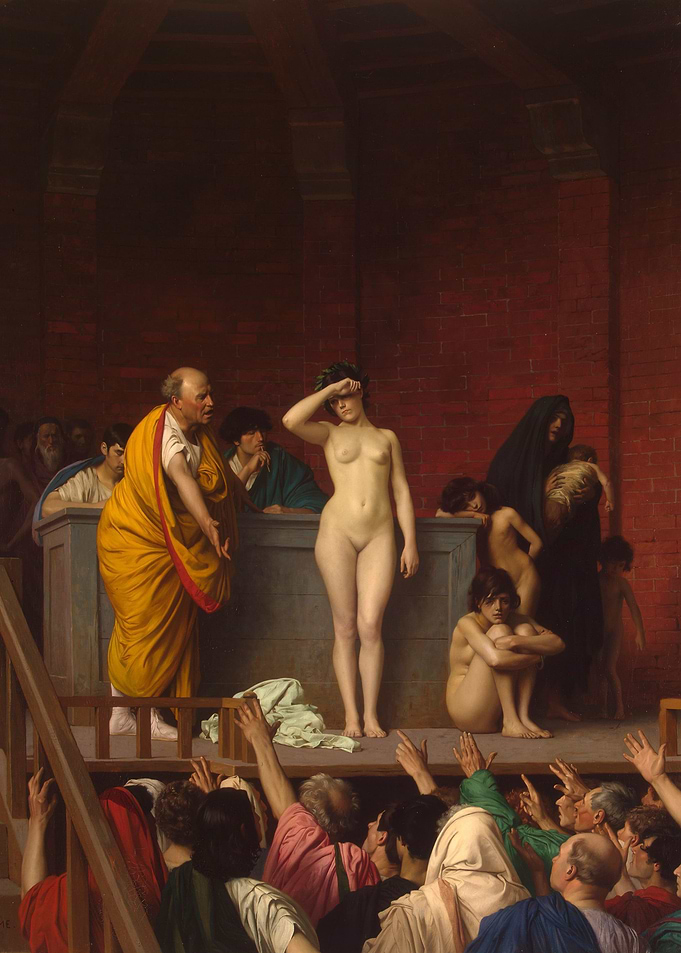 Slave Market in Rome