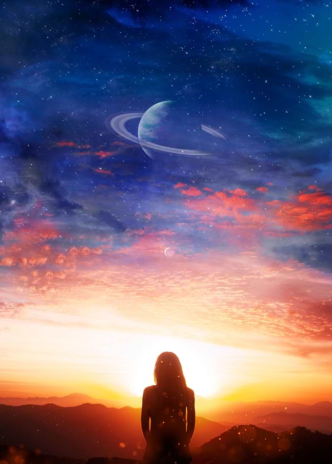 Woman astral