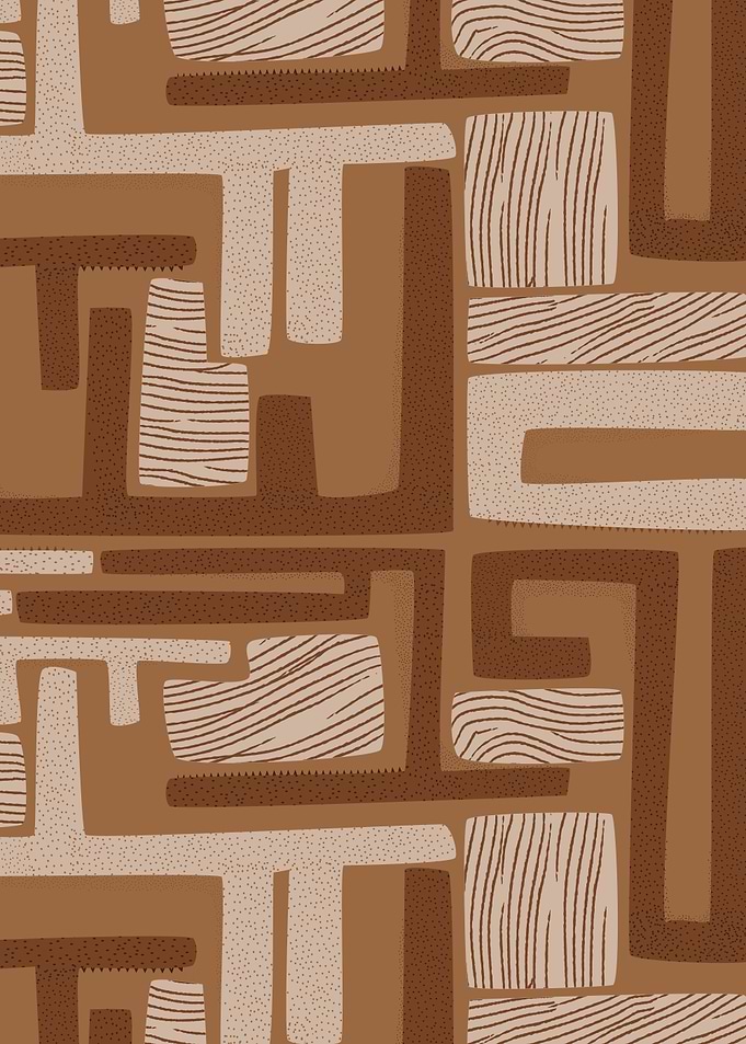 Abstract Doodle Santa Fe