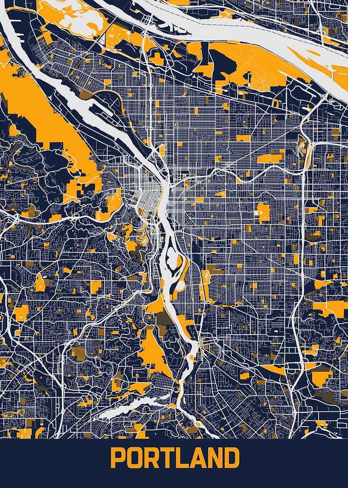 Portland City Map