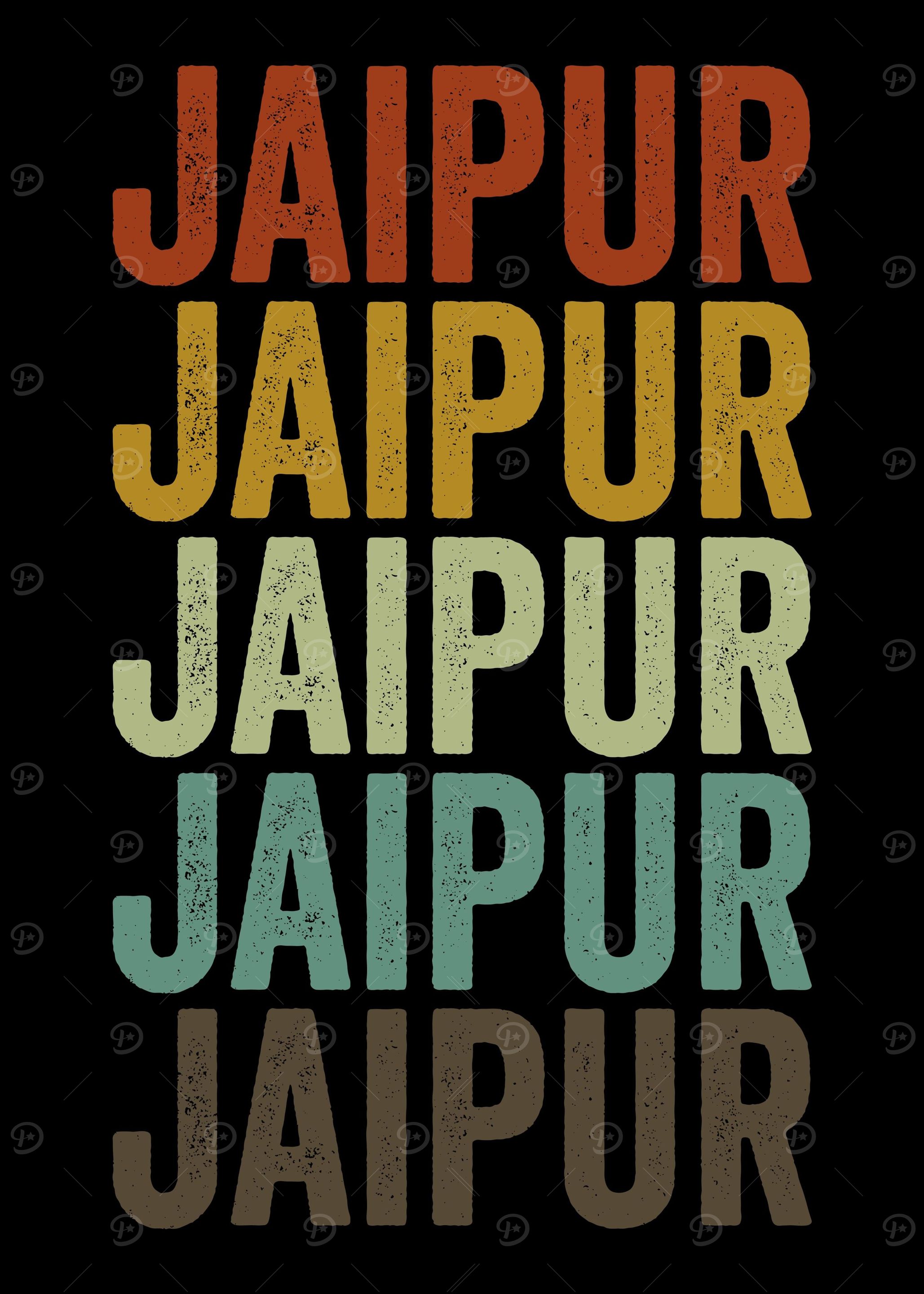 Jaipur India Retro Vintage