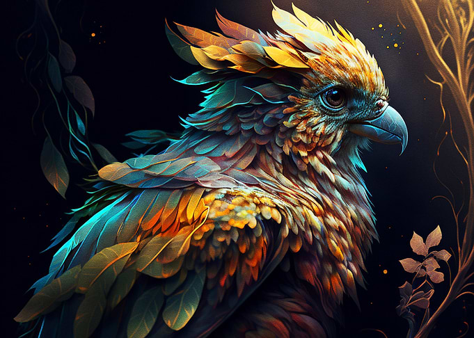 Fantasy Mythical Bird