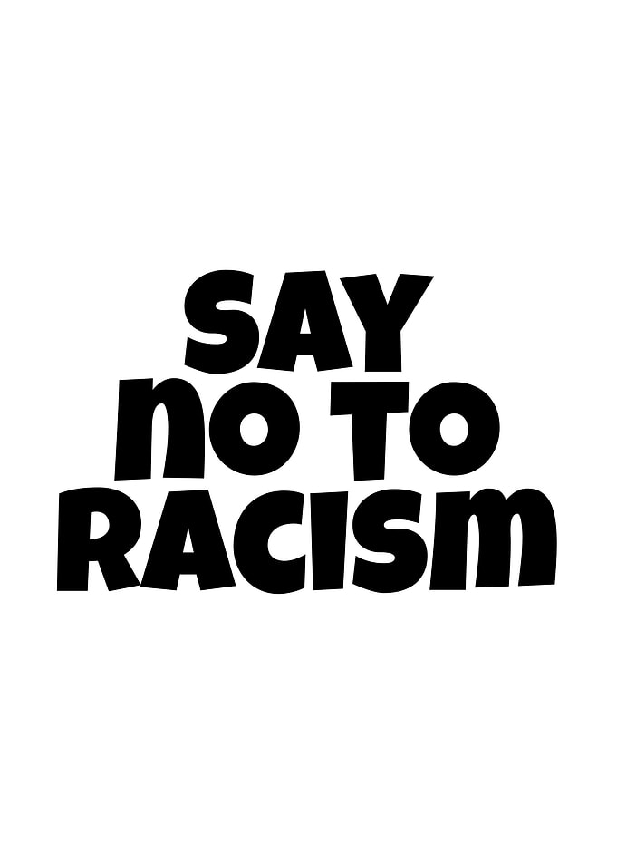 say no to racism