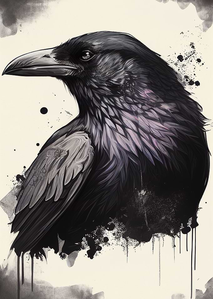 Raven Illustration