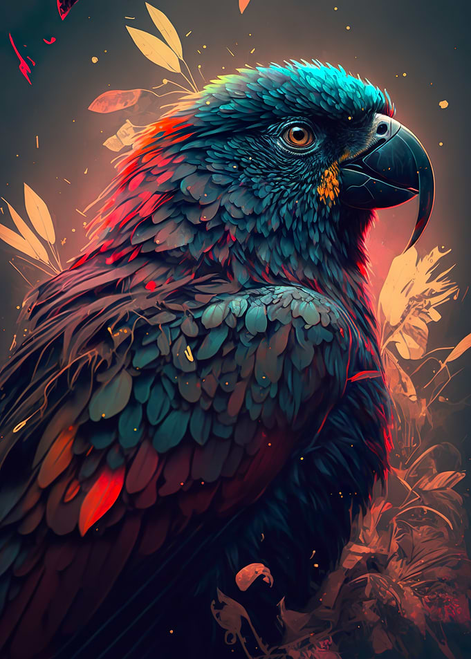 Parrot beautiful