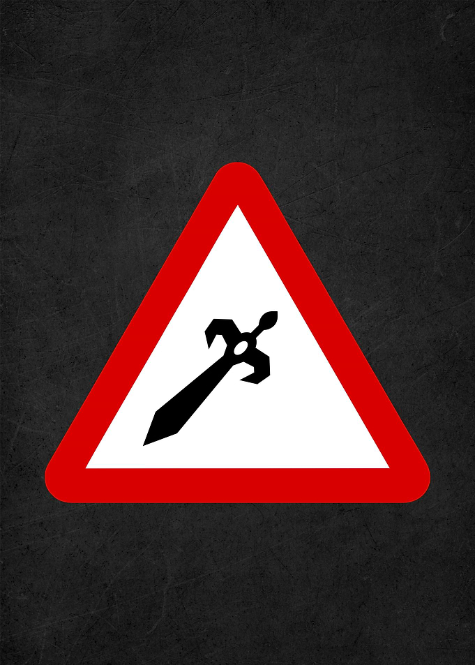 gaming zone sign badges