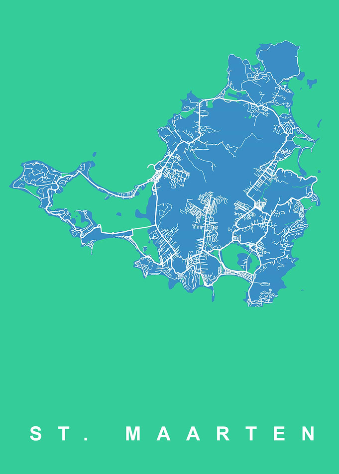 Map ST MAARTEN