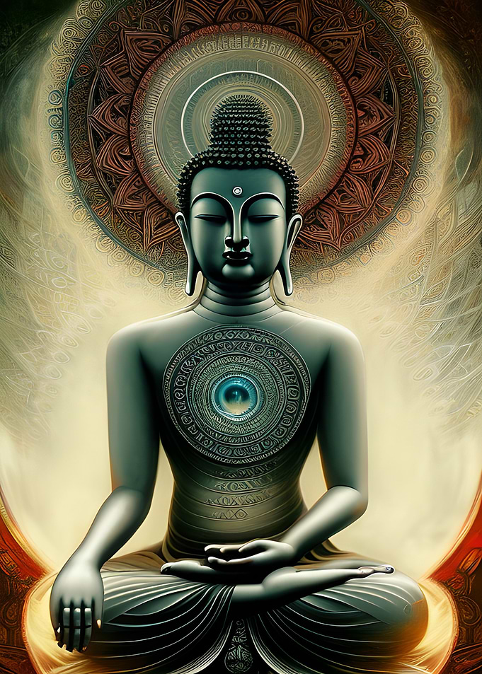 buddha statue woman