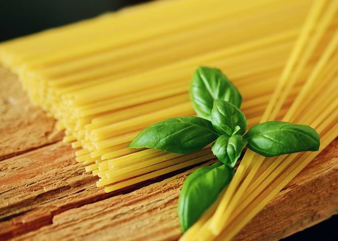spaghetti basil