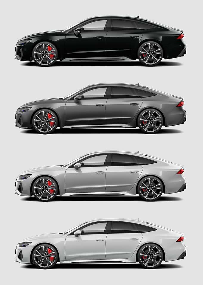 Audi RS7 Performance White