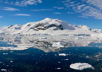 Majestic Iceberg Landscape