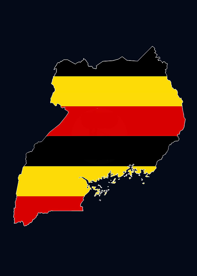 Uganda map
