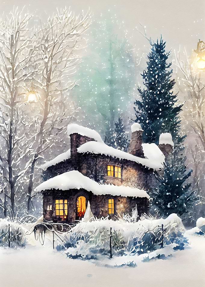 Watercolor Winter