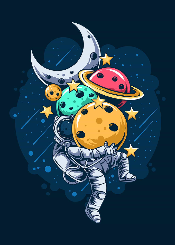 planets in outer space