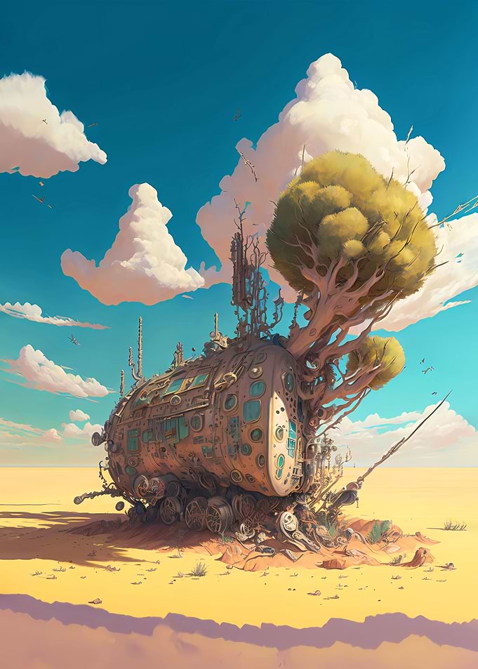 SolarPunk Desertscape