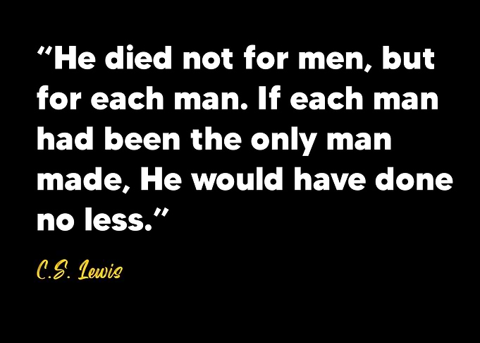 C S Lewis quote