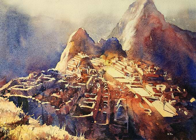 Machu Picchu ruins Peru