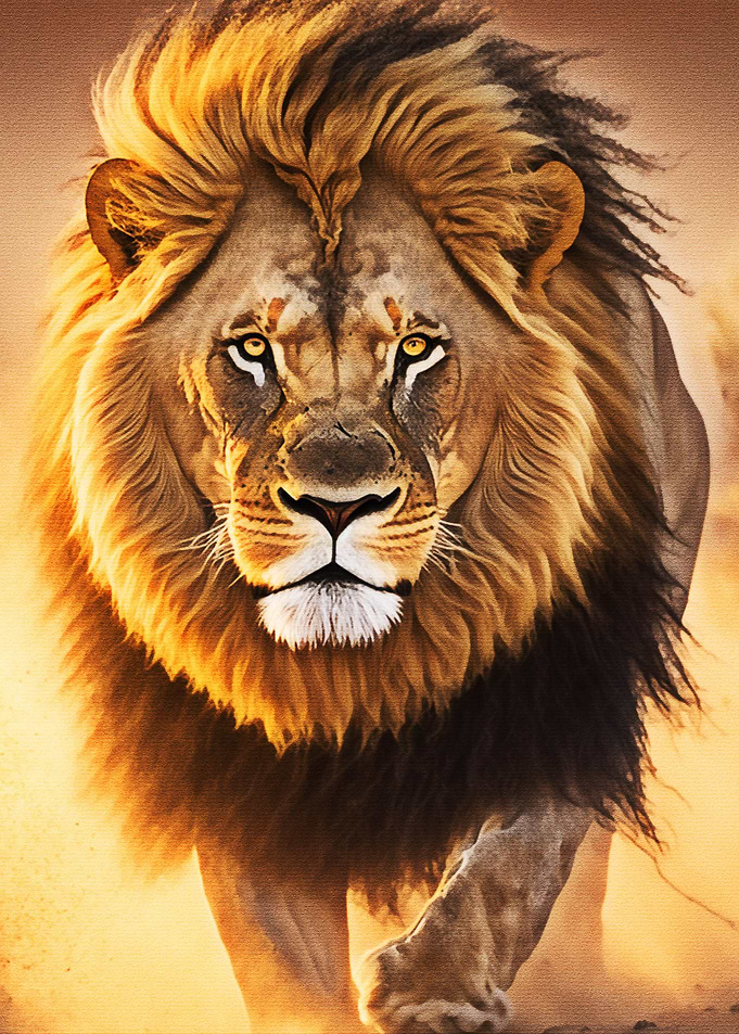 Paint Lion