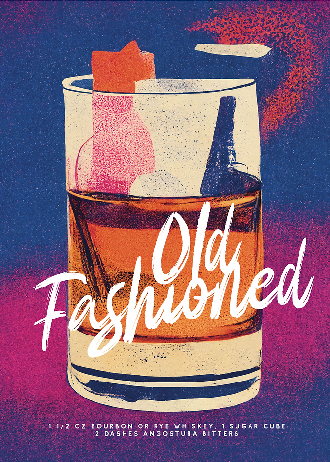 Old Fashioned Night Blue