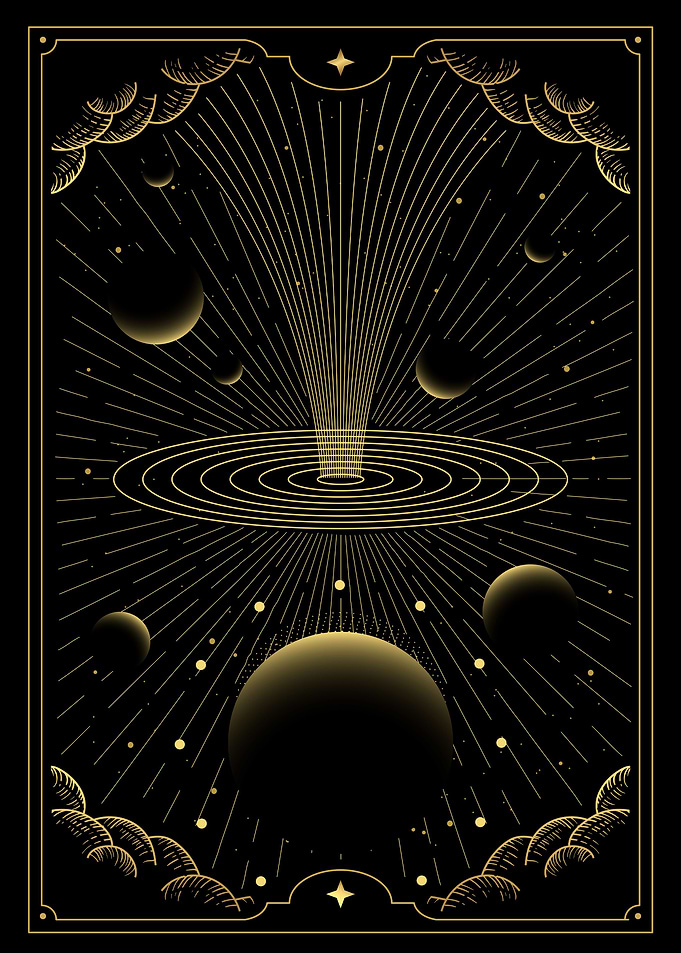 Tarot Black hole