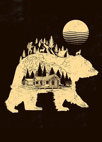 bear landscape