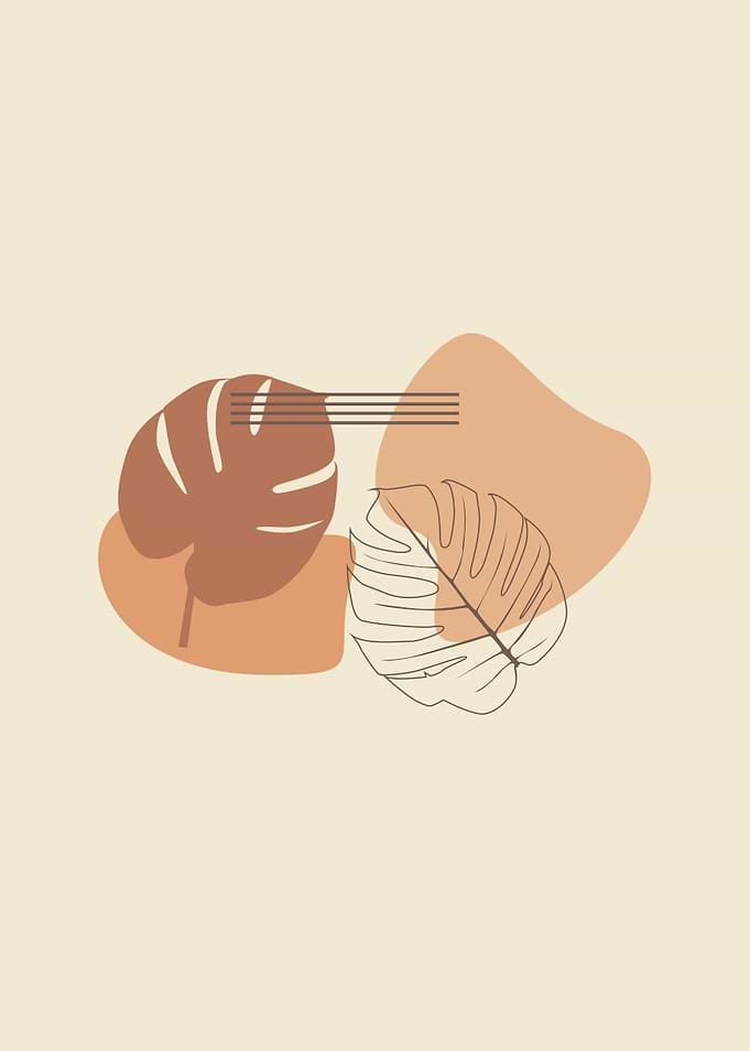 monstera shape