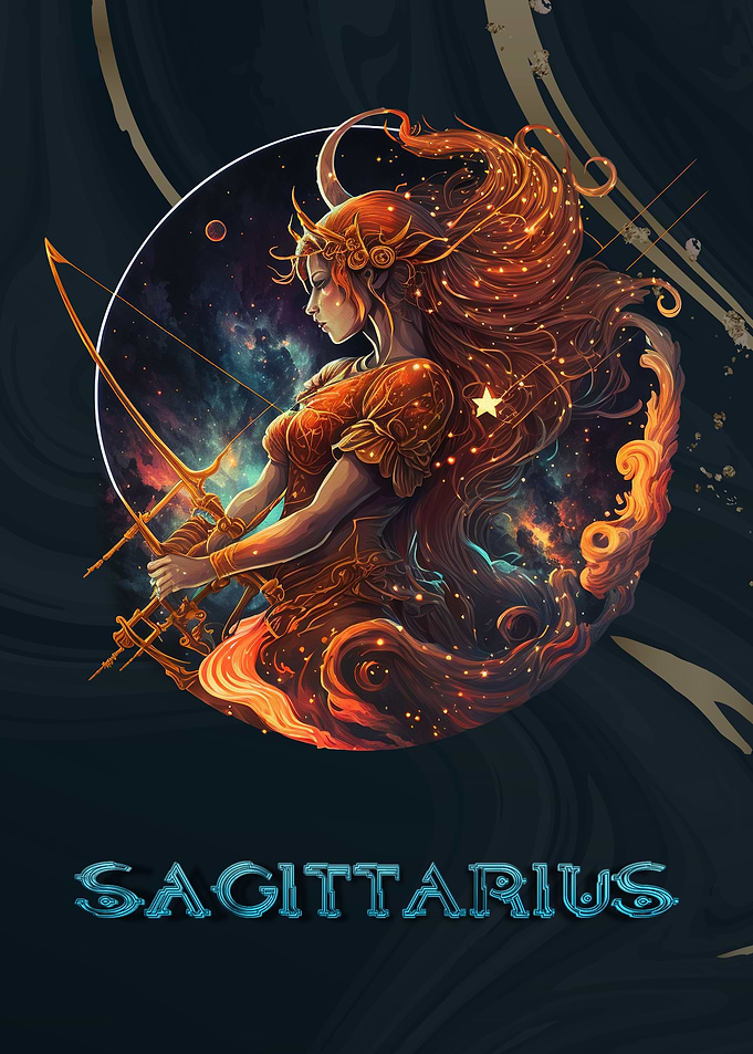 Fantasy Sagittarius Zodiac