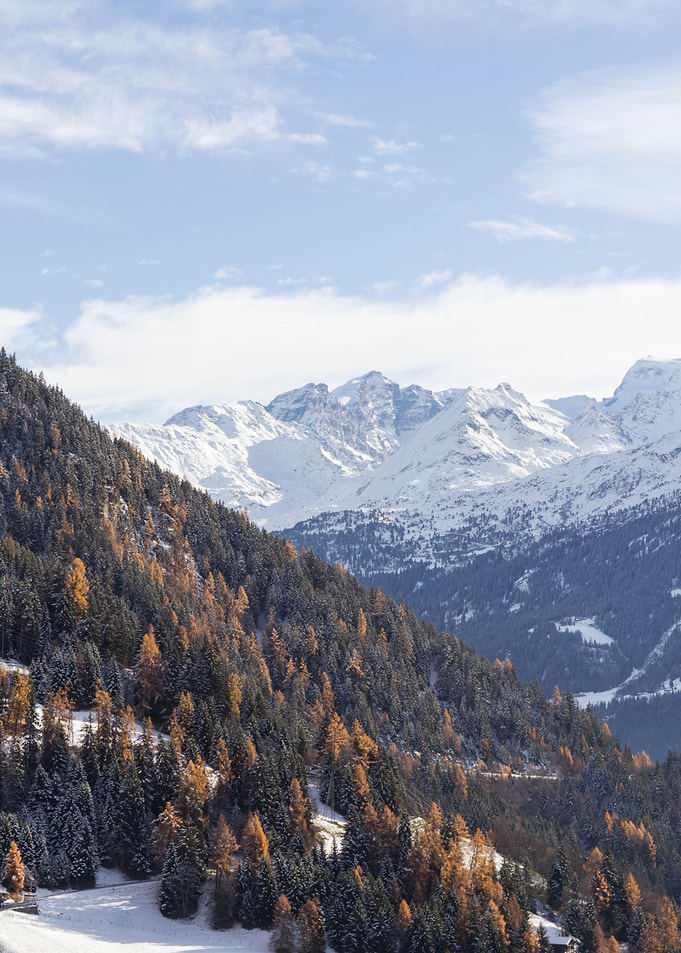 Swiss balcony views